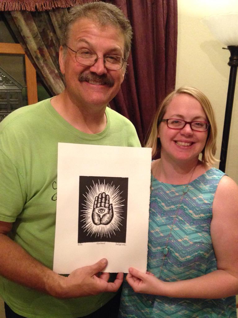 MSimmonsTLC's tweet photo. Bought some of David Call's limited edition prints #devia http://t.co/Rlw8F0280N