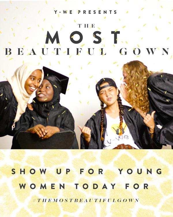@EmpowerWomenRR #TheMostBeautifulGown is a graduation gown help redefine a woman's beauty @youngwomenpow