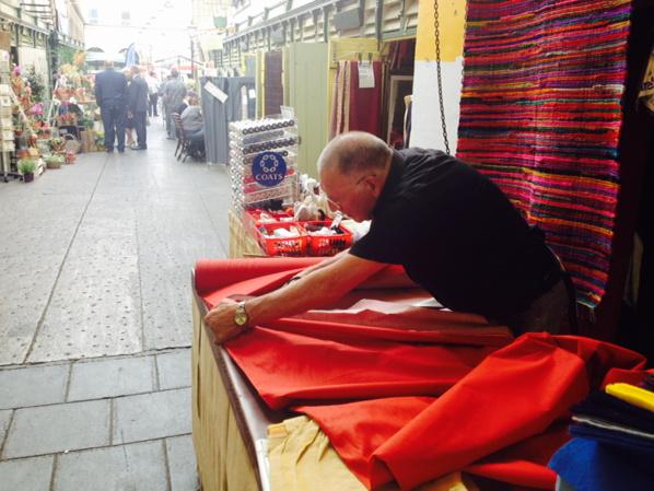 eberico's tweet image. Forgot our table cover for @HarbourMarket today, luckily @stnicksmarket is just round the corner!