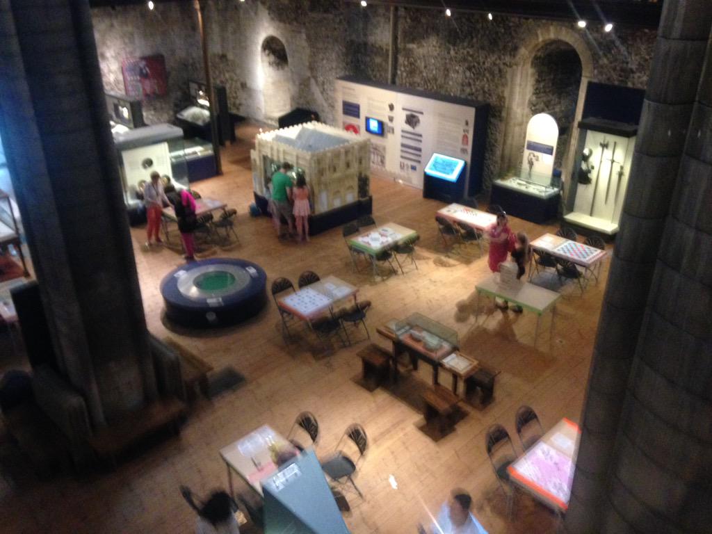 KoonsCollab's tweet photo. PLAY KOONS is in full swing! Come to @NorwichCastle to play our @JeffKoons inspired games! @YN_AF #KoonsCollab http://t.co/JT1LANMJMI