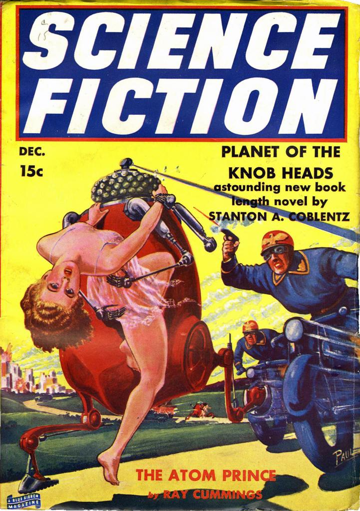 PulpLibrarian's tweet photo. Planet Of The Knob Heads (an astounding new novel) by Stanton A Coblentz.

#ScienceFiction, December 1939 http://t.co/nH32ciaOX0