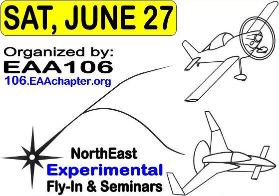 EAA106's tweet photo. TODAY - SAT, JUNE 27 - FREE - 2015 NorthEast Experimental Fly-In &amp; Seminars.  Info: http://t.co/beRxFx5H9C No.Andover http://t.co/tpn05yq6T3