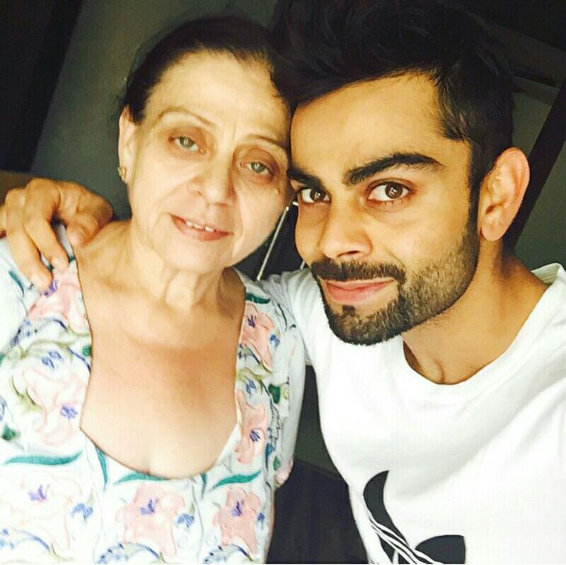 SrishtiVini's tweet photo. Aww....Saroj mamma nd Virat #MotherChildGoals 💕 Nothing could be better than this! ❤ #7thPost #ViratOnInstagram 😙😙 http://t.co/RCNgo8vlZm