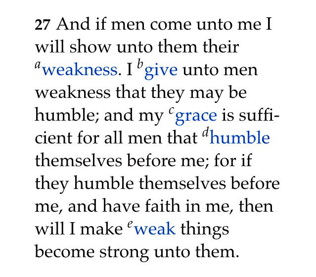 megkeith22's tweet photo. Ether 12: 27 💛 http://t.co/7AH1zFdAOn