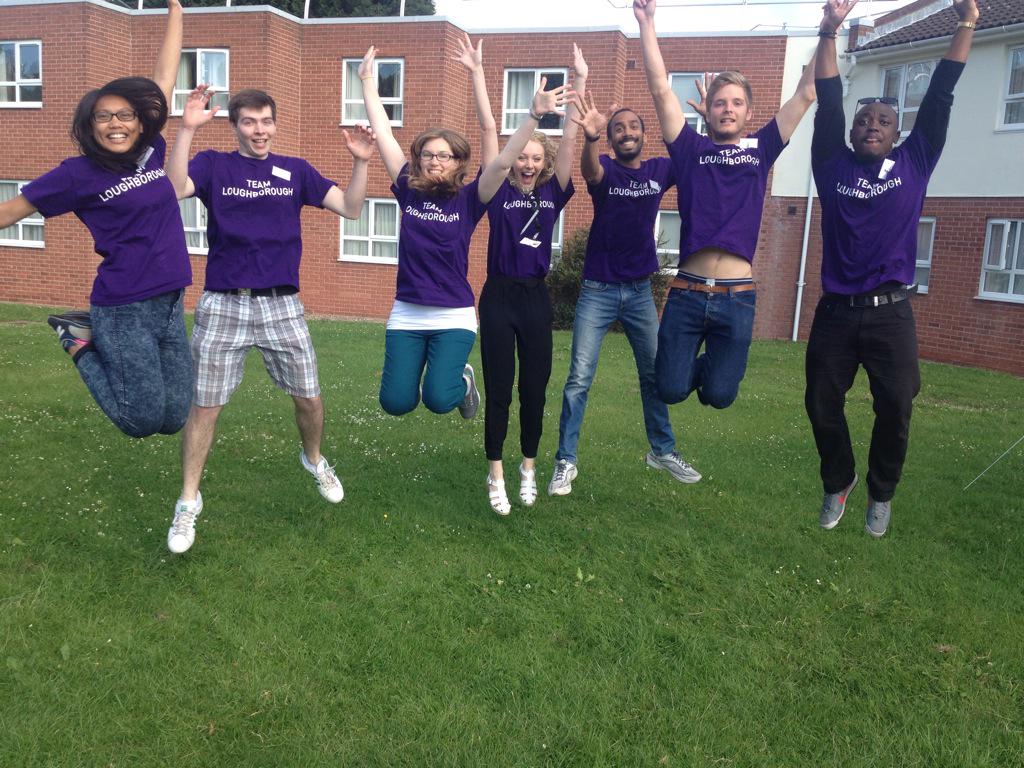 Thanks to all our student &amp; staff helpers over the past two days. We couldn't have done it without you! #LboroOpenDay