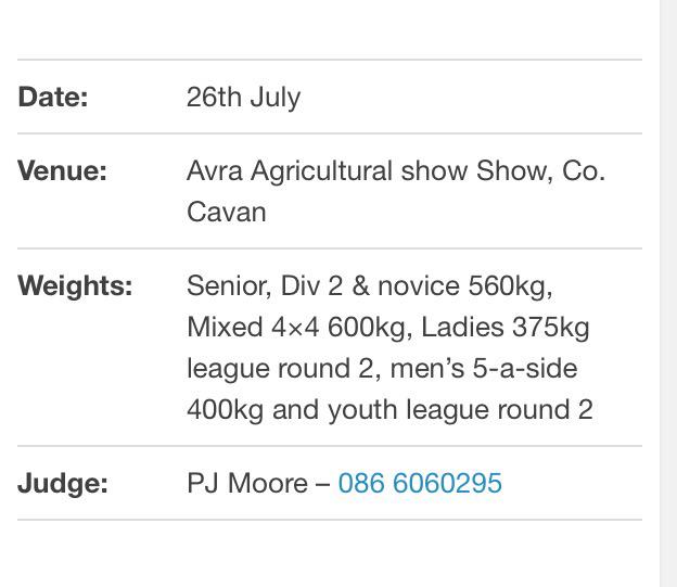 ArvaShow's tweet photo. For the 1st time ever we will host a round of the Irish Tug of War Championships #Sun26thJuly #pull #GreatFun http://t.co/IIR4beQvO8