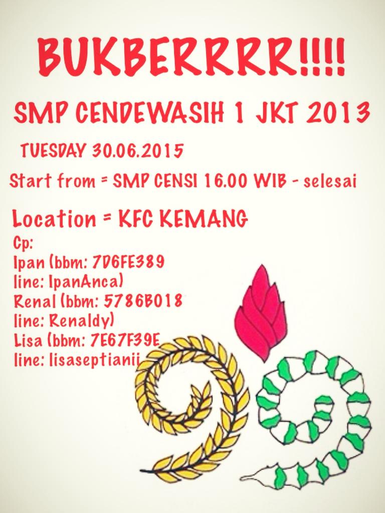 Ayoo ramaikan!! Langsung sama hubungin cp nya buat tanya2. Thanks