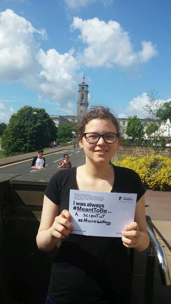 UniofNottingham's tweet image. What are you #meanttobe? #uonopenday #lovenotts