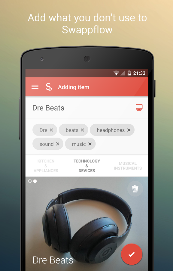 UpLabs's tweet image. Swappflow - Mobile app by @swappflow  materialup.com/posts/swappflow