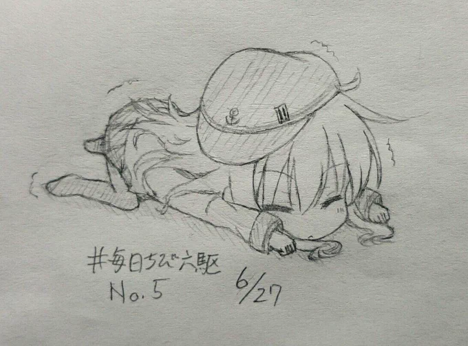 ぐぐ～っ…
#毎日ちび六駆 6/27 