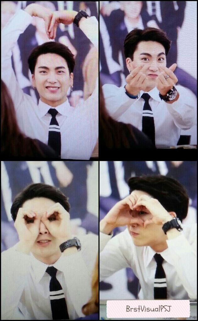 BestVisualPSJ's tweet photo. [Preview]150627 김포공항 팬싸 #세준 #스피드 #What_U @Togoo90 http://t.co/JIm1alv4HG