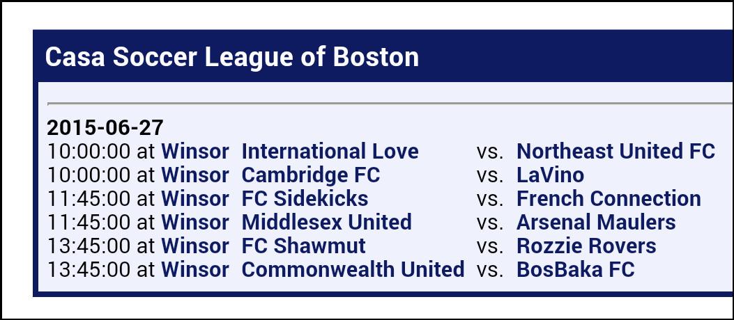 Amazing morning for our final week of regular season games. Here's the lineup: