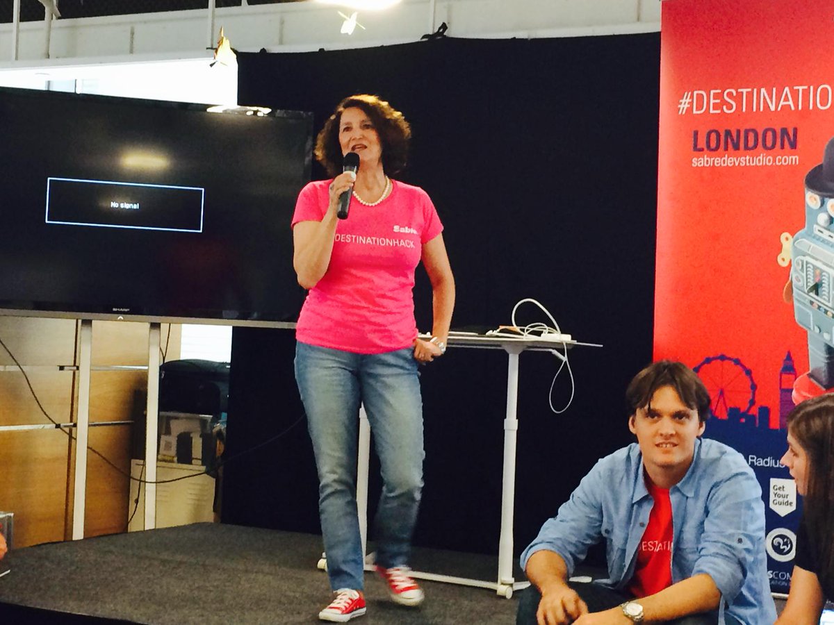 jwadejones's tweet image. One of my favorites @redfanclub Antonella of @Sabre_Corp on multi-modal travel. #destinationhack #london #mindthehack