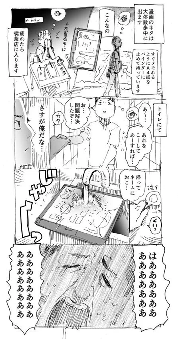 さっきやらかした。 