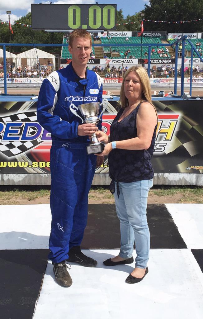 Shane Murphy takes pole for tomorrow's world final #spedeweekend