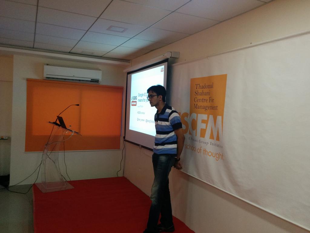 rushvasa's tweet image. Full house at #GBGmumbai event at @TSCFM.. @sree_raman talking through #googleio2015 Journey.. #Google @GBGMumbai