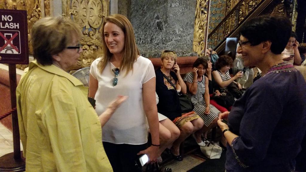 RobertaMetsola's tweet photo. After addressing @EPPWomen SummerAcademy in #Malta yesterday,I managed to join the delegation in Valletta today #MNPN http://t.co/ZmG1nThX2Z