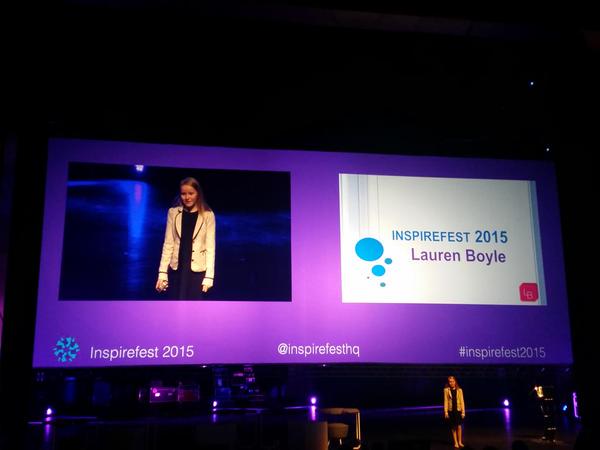 laurenboylemed's tweet image. My Keynote &amp; launch of @coolsteamkids at #inspirefest2015 y2u.be/pvDNcVvV4EY cc: @siliconrepublic #STEAM #STEM
