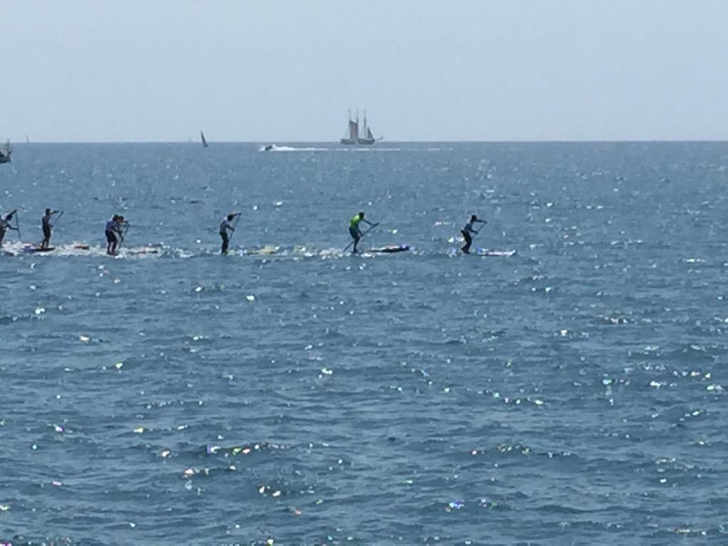 TheLondonSUPCo's tweet photo. Awesome day in Barcelona today! @bcnsupseries @SUPWorldSeries http://t.co/AWu9aPyv7O