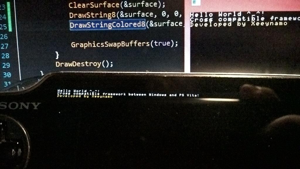 xeeynamo's tweet image. Cross-compatible framework between Windows and PS Vita :)
#pspdev #psvitadev #psp2sdk #win32 #windev #homebrew