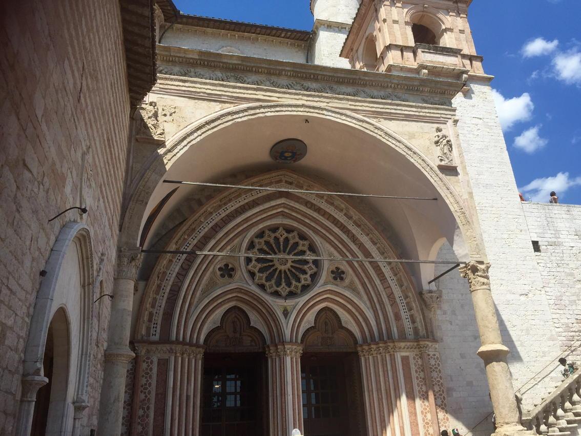 Just celebrated mass at the Basilica of St. Francis.  #xpi