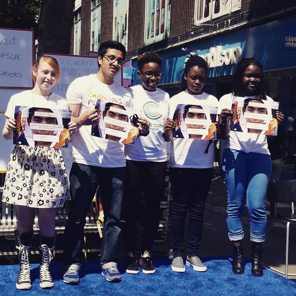 <a href="/timewontwait/">Time Won't Wait</a>  <a href="/CroydonSpeakers/">Speakers C Croydon</a> very proud of our young speakers today &amp;getting #croydon talking about what matters
