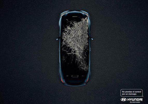 UNASEV's tweet photo. #FinDeSemana Al volante #NoPierdasElControl por un mensaje. Campaña de @Hyundaiuy por más #SeguridadVial http://t.co/5PfdDyaaik