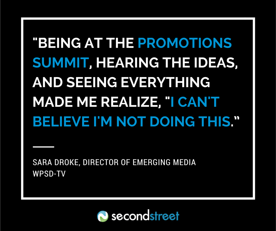 secondstreet's tweet photo. The #PromotionsSummit inspired this station to grow their promotions program: http://t.co/hU9hZhd0Ot http://t.co/fmJepLUvUD