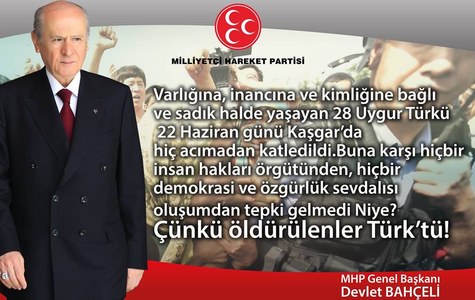 İnancına ve kimliğine bağlı ve sadık halde yaşayan 28 Uygur Türkü 22 Haziran günü Kaşgar’da hiç acımadan katledildi.