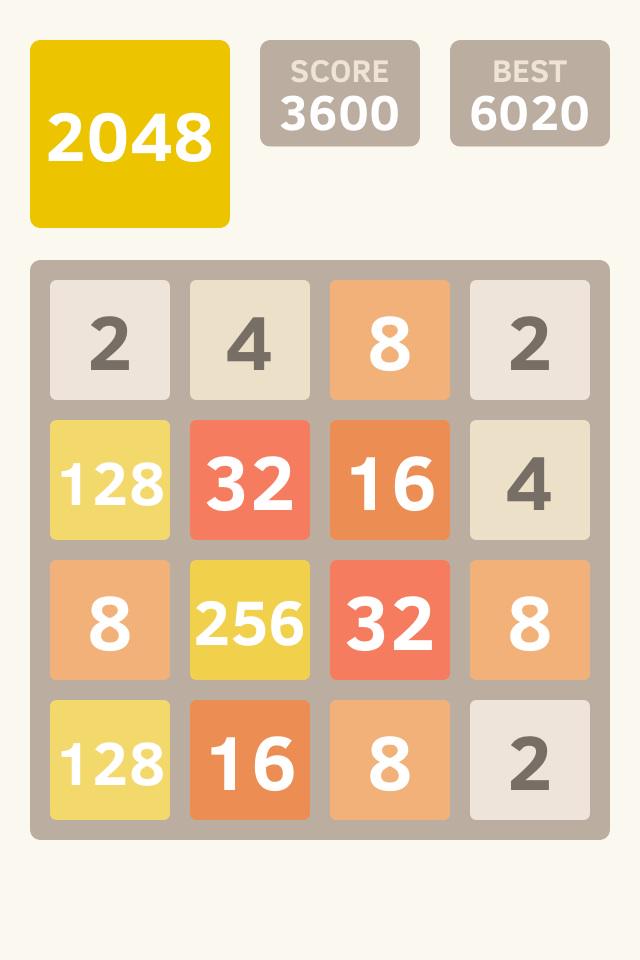 alanseptian5's tweet photo. I scored 3600 points at 2048, a game where you join numbers to score high! @2048_game https://t.co/hp5VogfEhz http://t.co/8qNcaXaqV5