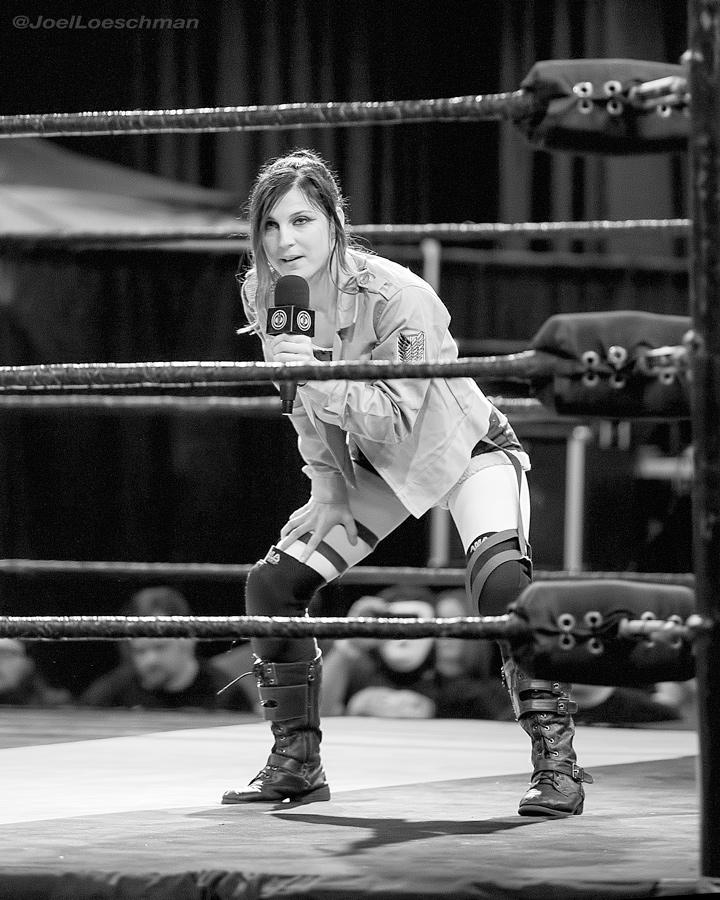 JoelLoeschman's tweet photo. Leva Bates - Inspire Pro #CATB2 @InspireProWres @wrestlingleva http://t.co/pqUTpr9odF