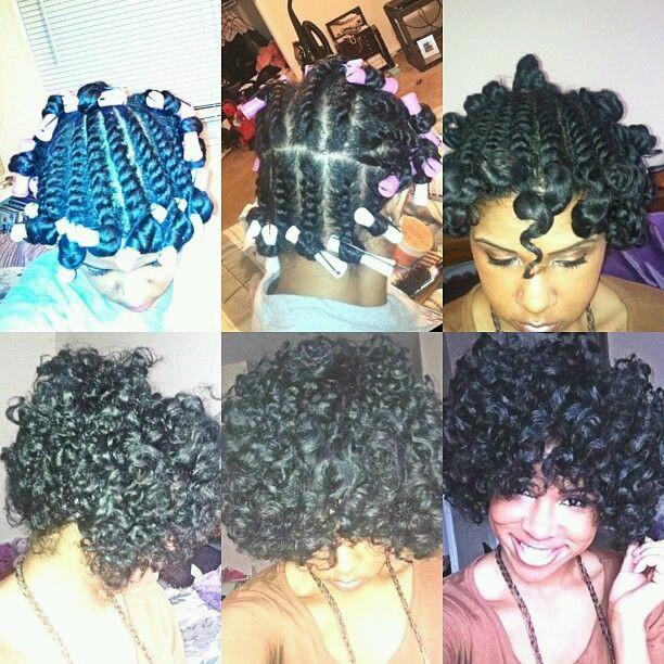 Black Girls On Twitter Flat Twists Perm Rods Curls Http T