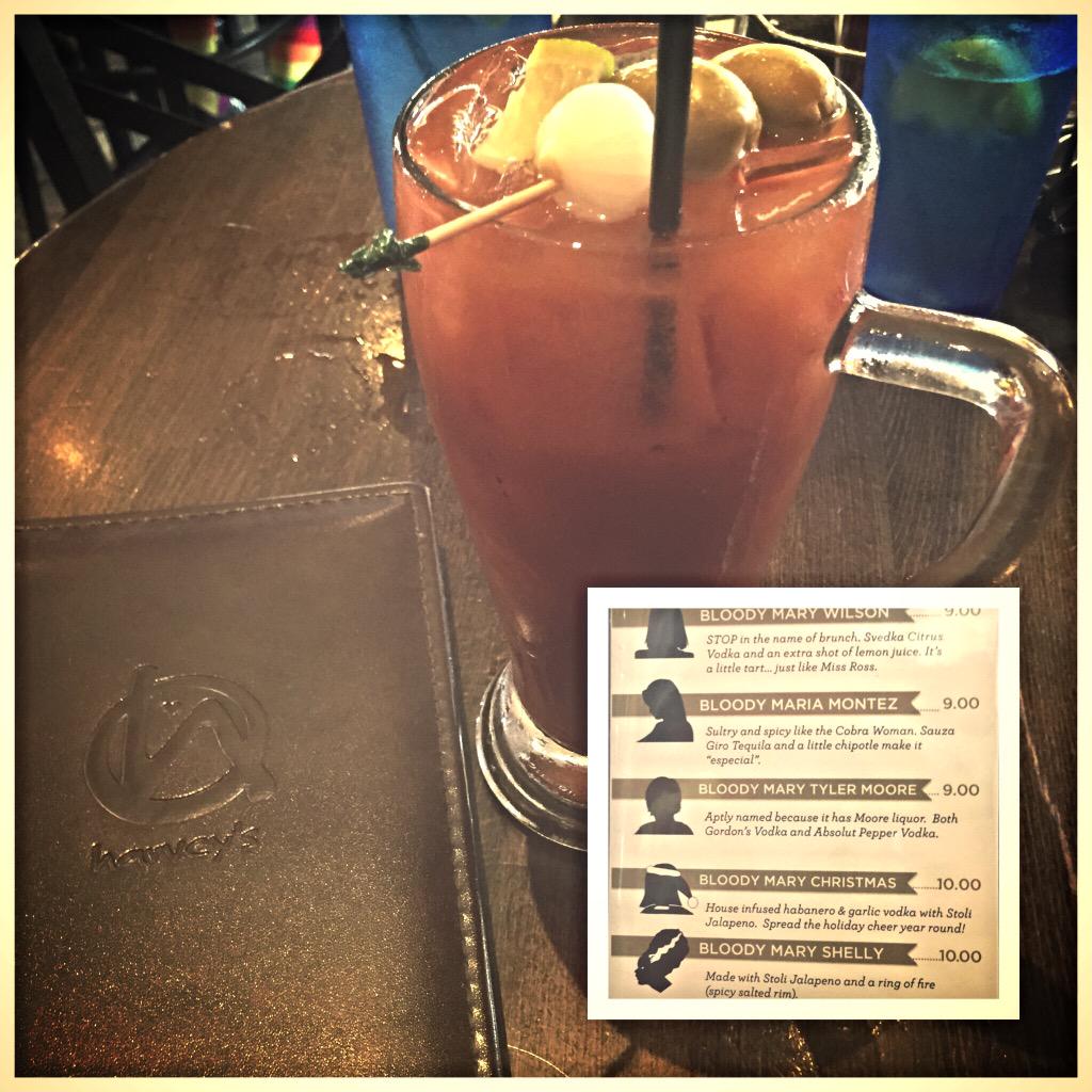 I went with the #bloodymary Tyler Moore. #sfo <a href="/matadormatteo/">MN_Matatattat</a> what is lacked in #garnish is made up in flavor #vodka