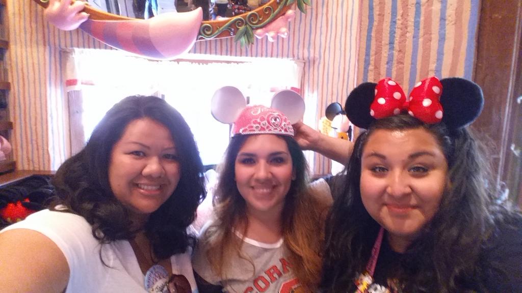 Friends since the 6th grade..now in our 30s. #Disneyland60