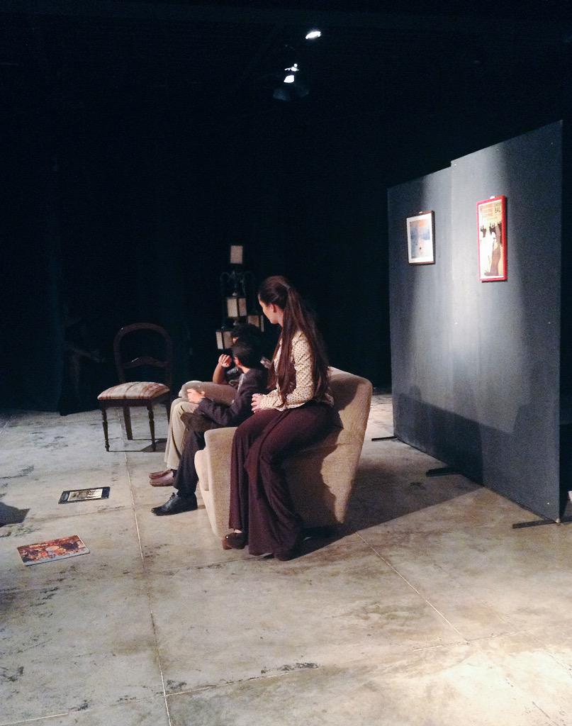 YA empezó la primera función de las dos que tenemos hoy para cerrar esta temporada <a href="/ThespisTeatro/">Thespis Teatro</a>