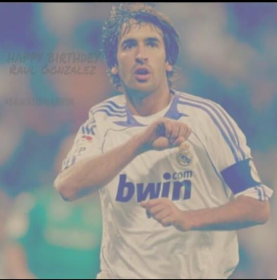 Happy birthday Raul Gonzalez   
