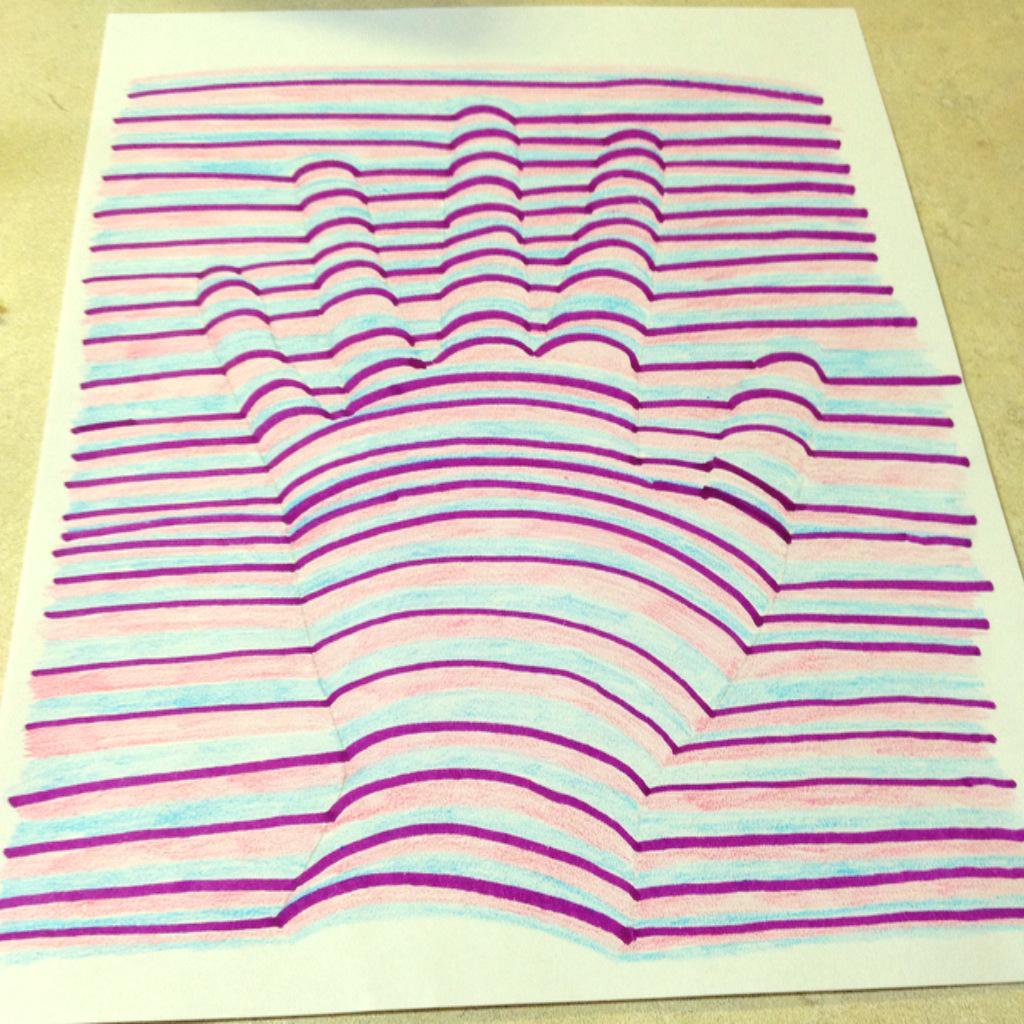 ItsMeAmber_E's tweet photo. This morning's heart project.
#3Dhand ✋ #hi
(I kinda goofed it up though) http://t.co/9KFStgBMi5