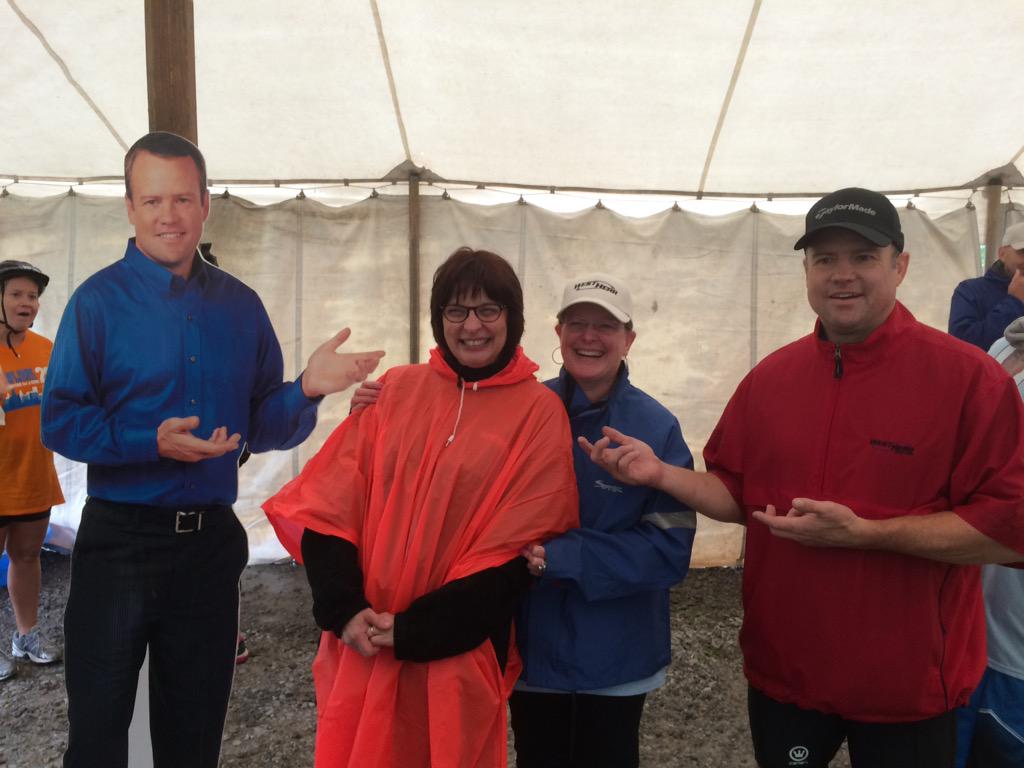 Say hi to Annette!  She makes our rest stop happen! W/ <a href="/SteveTasker89/">Steve Tasker</a> <a href="/RideForRoswell/">Ride for Roswell</a> #RFR15