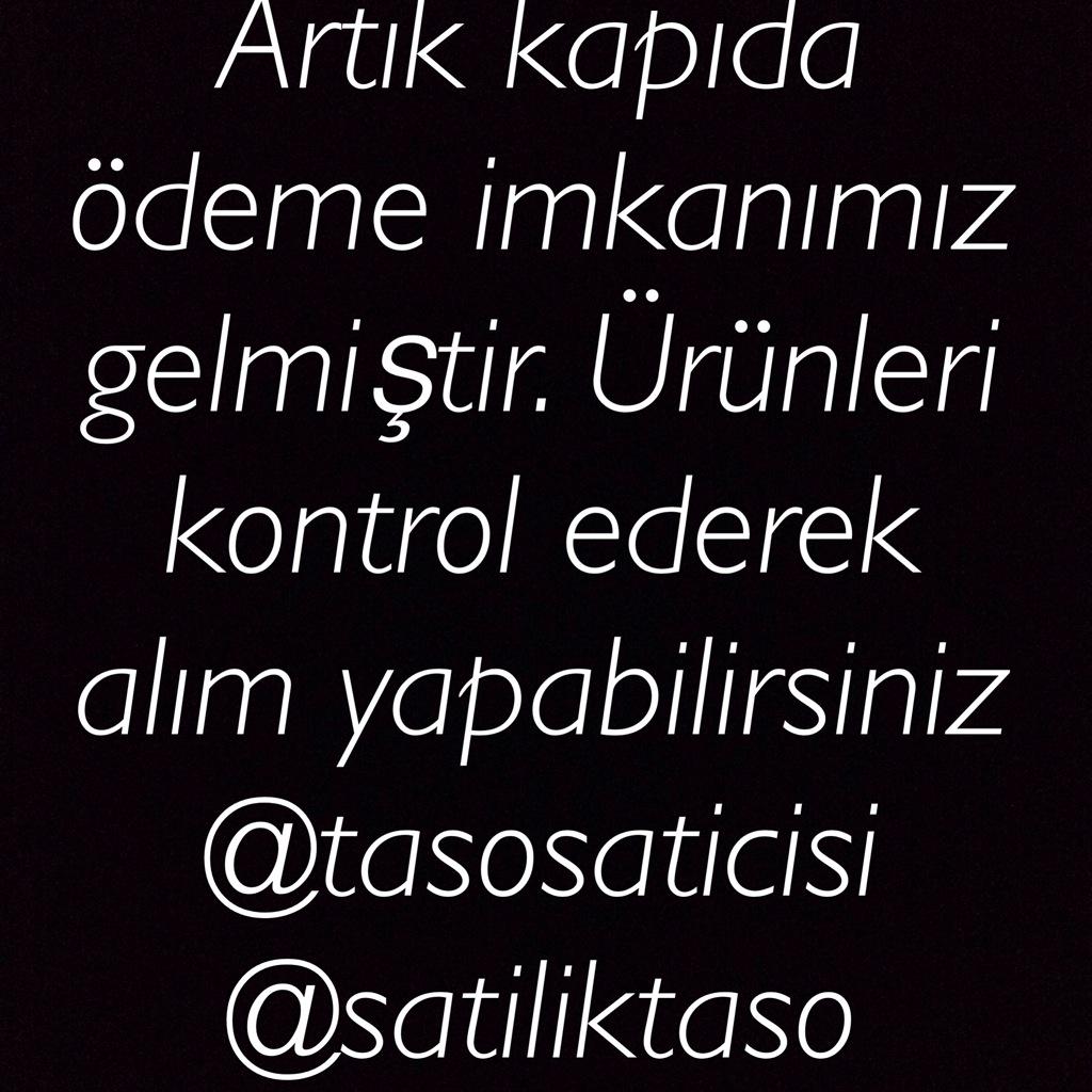 Kapıda ödeme imkanımız ile orijinal taso alabilirsiniz. Bizi aşağıda ki instagram hesaplarından takip edin :) #taso