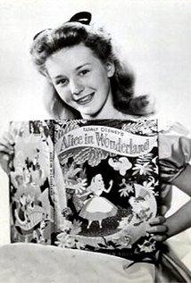 Happy Birthday to Kathryn Beaumont who at age 10 was chosen for the voice of Alice, in Disney\s Alice in Wonderland. 