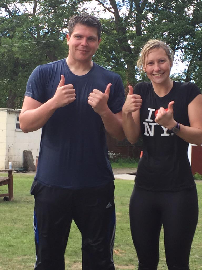miss_gpeacock's tweet photo. @OutwoodBydales Mr Burton and Mrs Boyes are a little wet from kayaking and raft building! http://t.co/ozf2fIgJHx