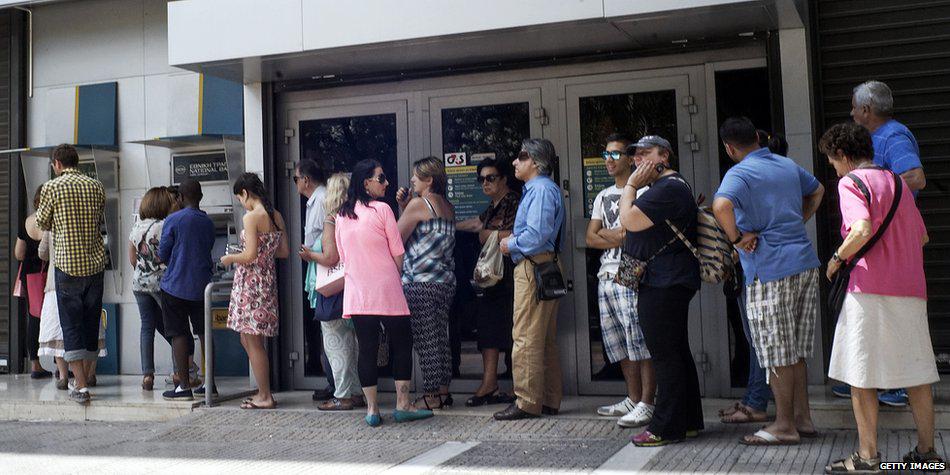 BBCBreaking's tweet image. Eurozone ministers refuse to extend Greece's bailout programme beyond Tuesday's deadline bbc.in/1IjYEYn