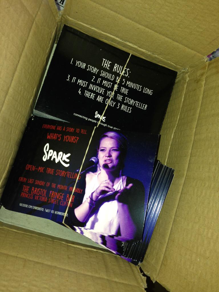 victoria_and_'s tweet photo. Anyone would think I've got nothing better to do than make and distribute flyers for @sparkBristol tomorrow #Bristol http://t.co/NP8N2cRZMr