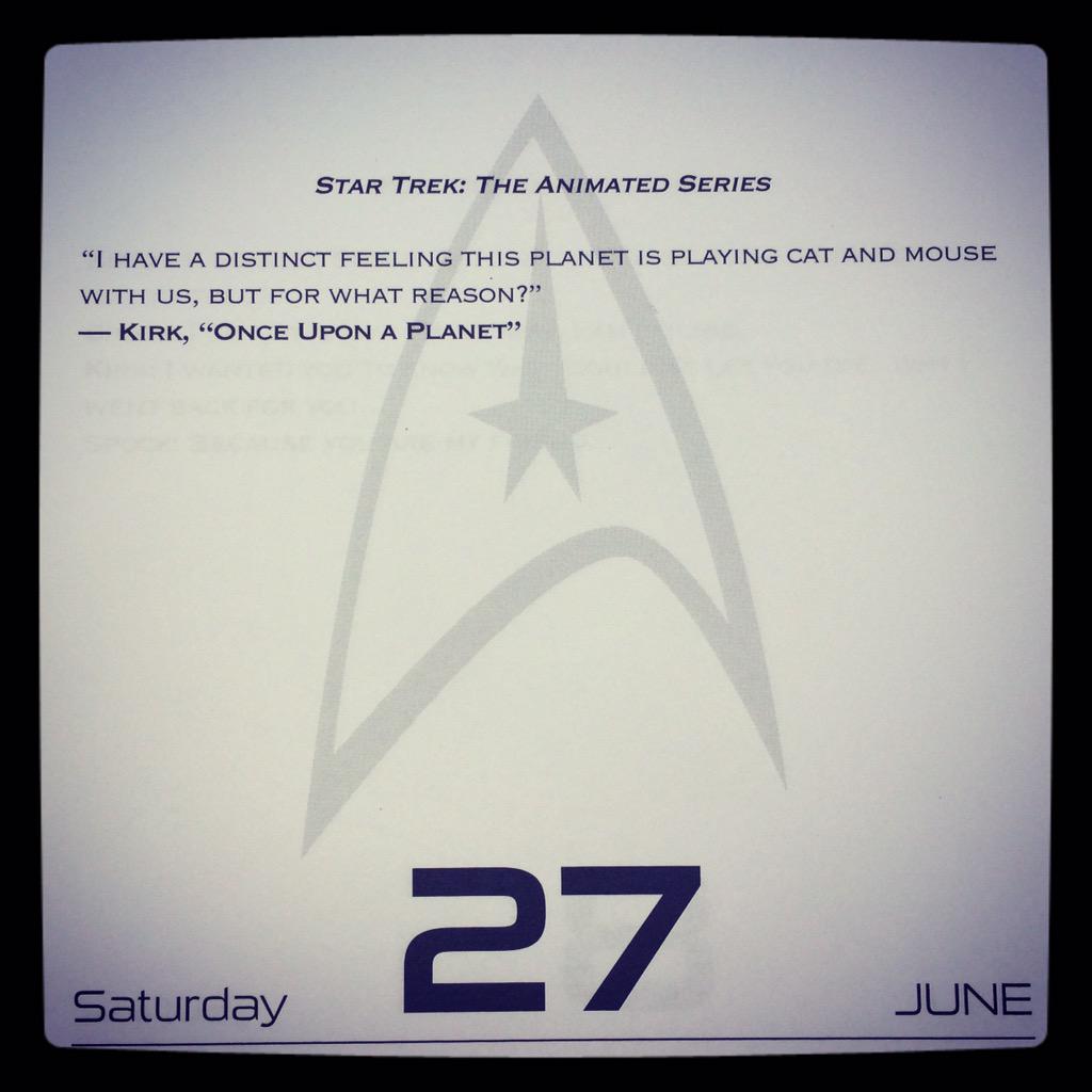This Day in Trek - June 27, 2015
Happy Birthday JJ Abrams! 
