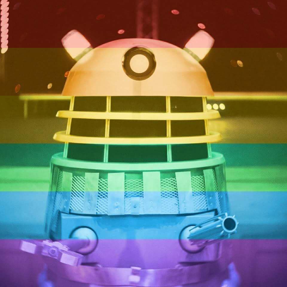 toms_refurbs's tweet image. ALL HUMANS ARE EQUAL IN THE EYES OF THE DALEKS... WE ARE PROUD OF THE USA... EXTERMINATE THE HATE!