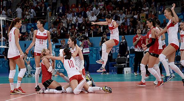 Türkiye 3 - 0 Polonya 🏆⚾
Harikasınız Kızlar
#2015baku 
#SultansOfTheNet 
#FileninSultanları
@voleybolunsesi
