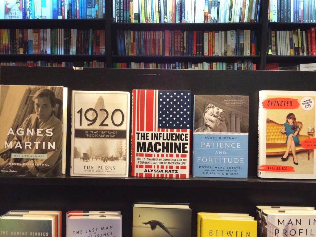 TweetBenMax's tweet photo. Spotted in Brooklyn #TheInfluenceMachine http://t.co/seCWMxqbJM