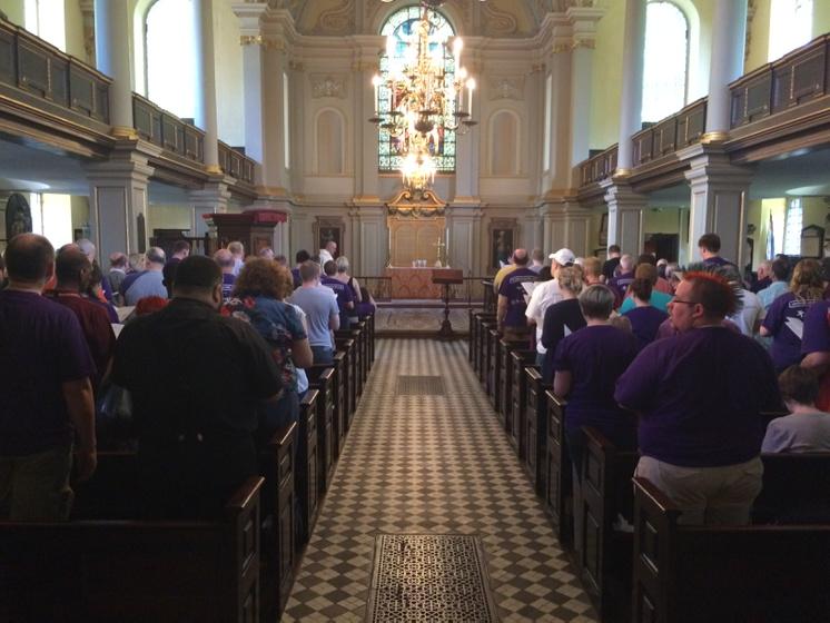Diverse_Church's tweet photo. #prideservice #christiansatpride http://t.co/3izQUuNsip
