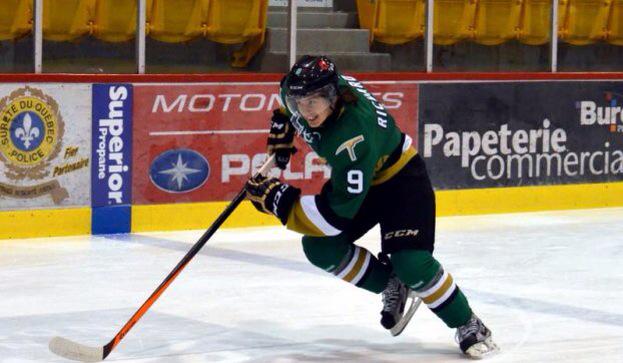 fparenteau's tweet photo. Le Québécois Anthony Richard des Foreurs est repêché au 100e rang par les Predators de Nashville! #LHJMQ http://t.co/XjXgs7axrh