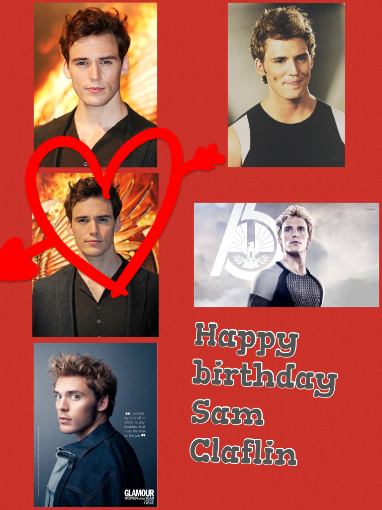Happy birthday Sam Claflin  